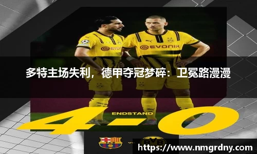 多特主场失利，德甲夺冠梦碎：卫冕路漫漫